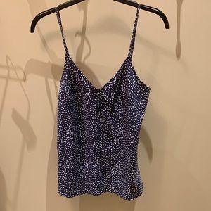 Strappy camisole top.